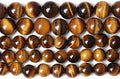 4MM 90PCS Natural Yellow Tiger Eye Stone Beads Semi Gemstone Round Loose Beads for Jewelry Making 15" DIY Bracelet Necklace Earrings (Yellow Tiger Eye Stone, 4mm)
