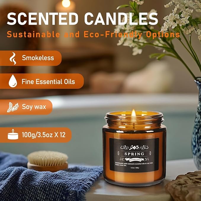 YOROXRG 12 Pcs Scented Candles - Image 5