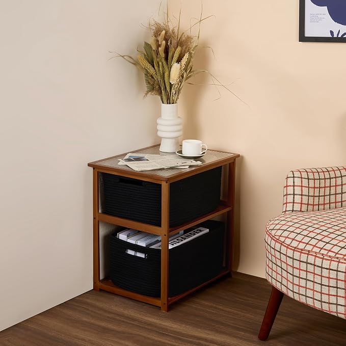 MiniArk Large Storage Baskets for Shelves, Baby Nursery, Toy Baskets Box - Image 8