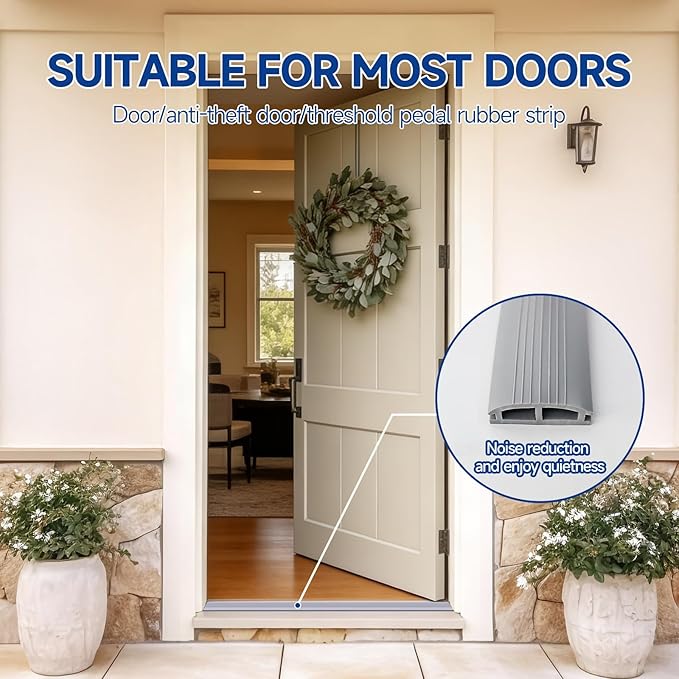 2 Pcs 36 Inch Vinyl Replacement Door Draft Stopper - Image 6