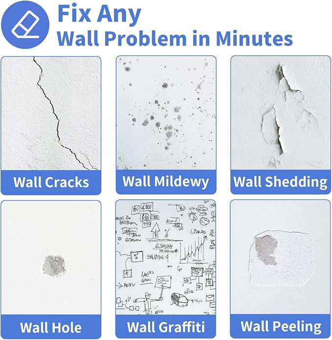YKF Drywall Repair Kit, 18 oz Ready to Use Quick Dry Wall Repair Paste - Image 6