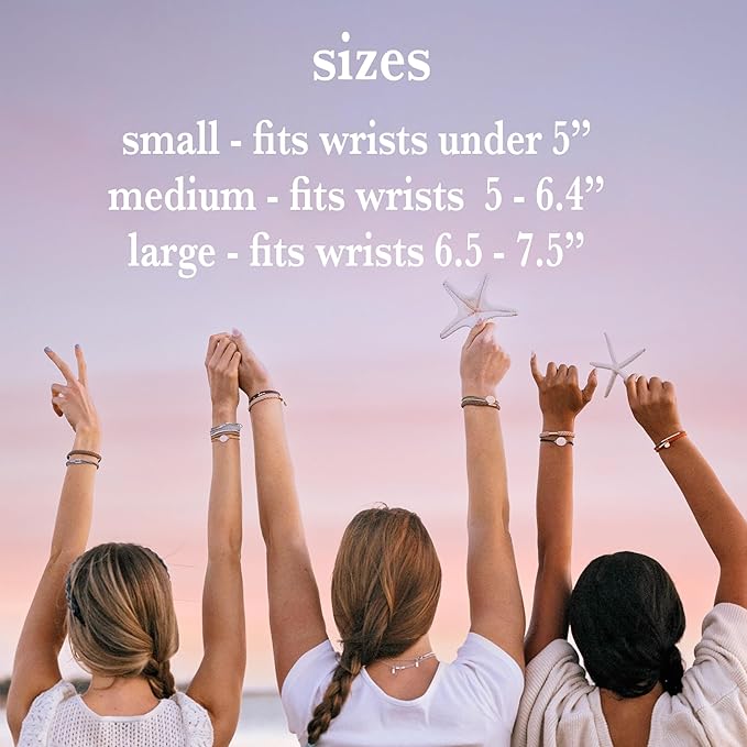 K'lani Hair Tie Bracelets for Women - Elastic Hair Bands That Double as Stylish Jewelry - Stride - Medium