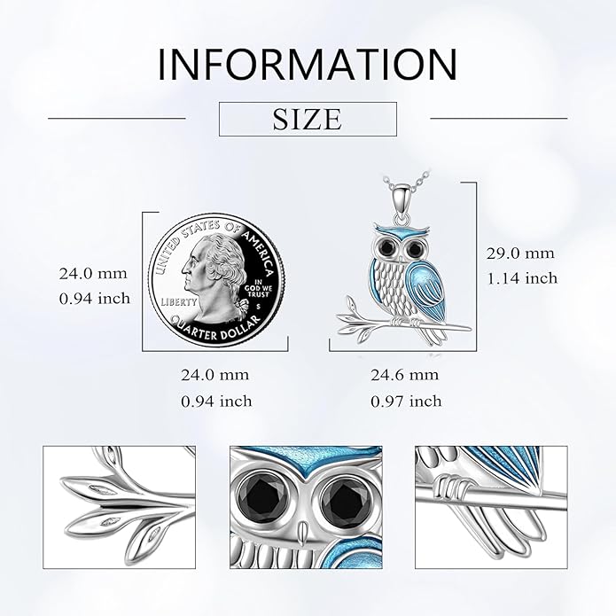 Animal Necklace for Women Necklace 925 Sterling Silver Cute Animal Pendant Necklaces Jewelry Gifts
