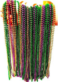 Festive Metallic Beaded Necklaces