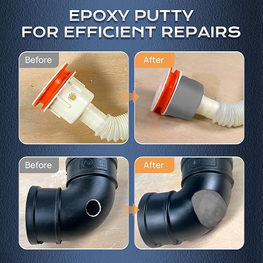 Boncart High Strength AB Epoxy Putty, 200g Steel Reinforced Repair Filler | - Image 6