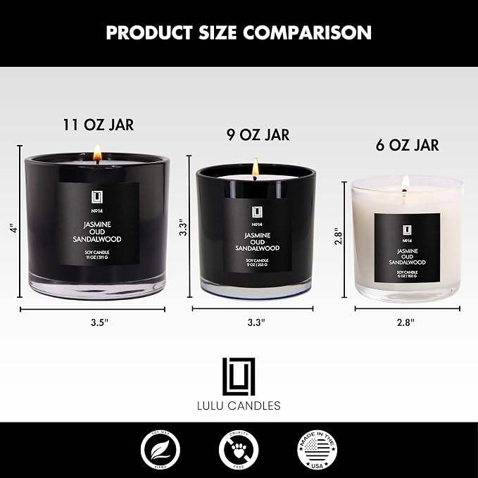 Lulu Candles | Blueberry Cobbler | Luxury Scented Soy Jar Candle | Hand Poured - Image 8