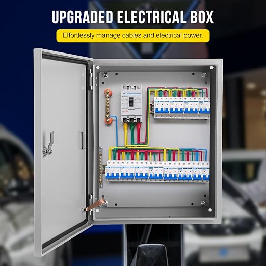 Garvee Outdoor Electrical Box, NEMA 4X Electrical Enclosure Box IP66 Waterproof - Image 2