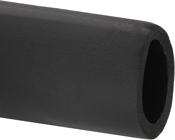 PATIKIL 3-1/2" ID x 6.6Ft Pipe Insulation Foam Tubes, Pipe Cover Wrap Roll Bar by PATIKIL