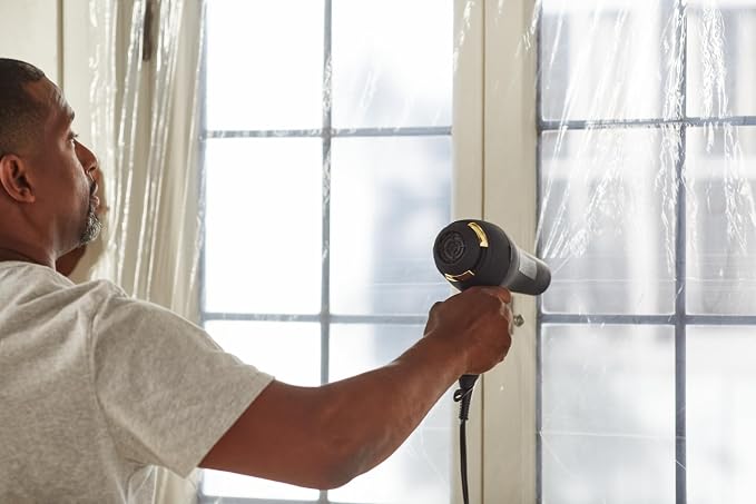 Duck Brand Winter Window Insulation Kit – Window Seal Rolled Shrink Film Covers - Image 5