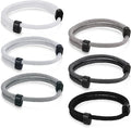 TempBeau Nautical Braided Rope Bracelets Set - 6 Pcs Adjustable Braided Cord Bracelet, Handmade Navy Marine String Bracelet with Metal Knot, Men Women Braided Bracelets Gifts