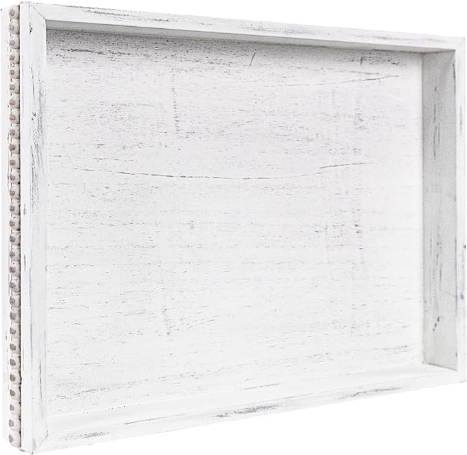 Wooden Decorative Tray, Rectangular Serving Tray by CEDARLUX