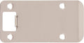 Round Corner Extended Lip Strike Plate, 2-1/4" x 4", Satin Nickel by StoneHarborHardware