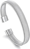 hotoo Minimalist Cuff Bracelets for Women Stackable Bracelet Christmas