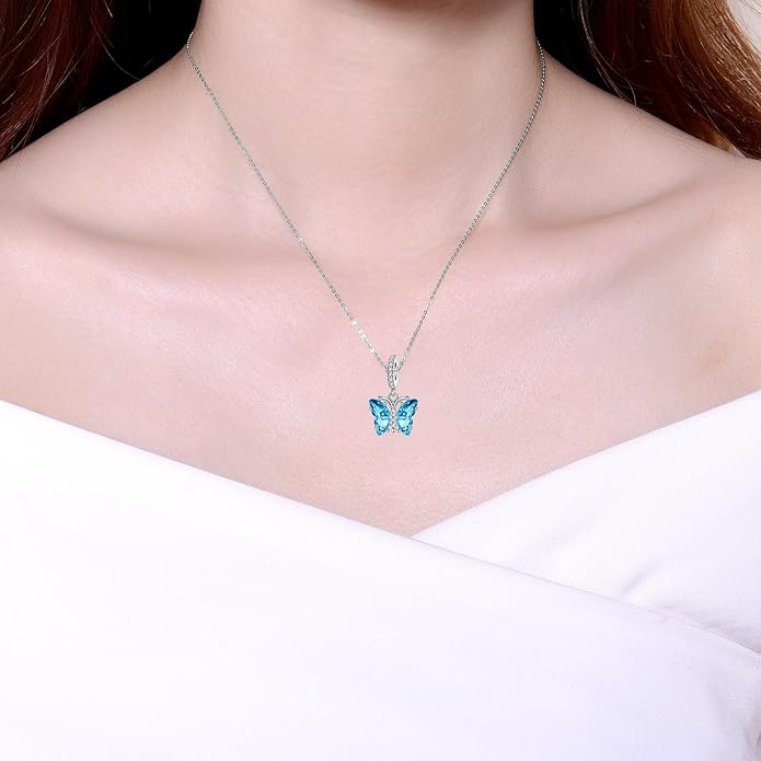 Birthday Fashion Love Heart Dangle Charm 925 Sterling Silver Charms fits Bracelets and Necklace Pendant Bead Charms Jewelry Present for Women Family Friends