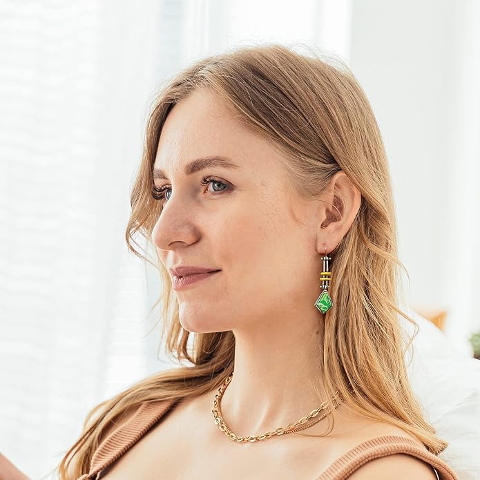 Silver Handmade Boho Earrings Dangle Earrings for Women