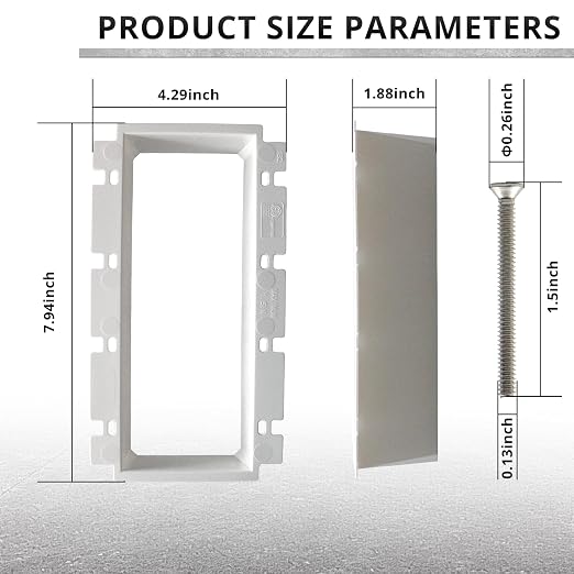 4-Gang Nonmetallic Outlet Box Extender, ETL Listed, 1 Pack | ETL Listed - Image 2