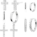 Small Gold Huggie Hoop Earrings Set for Women Men Hypoallergenic 14K Plated Stack Cartilage Earrings, Multiple Piercing Lightweight Mini Thin Cute Dainty Trendy Jewelry Set Christmas Gifts for Women