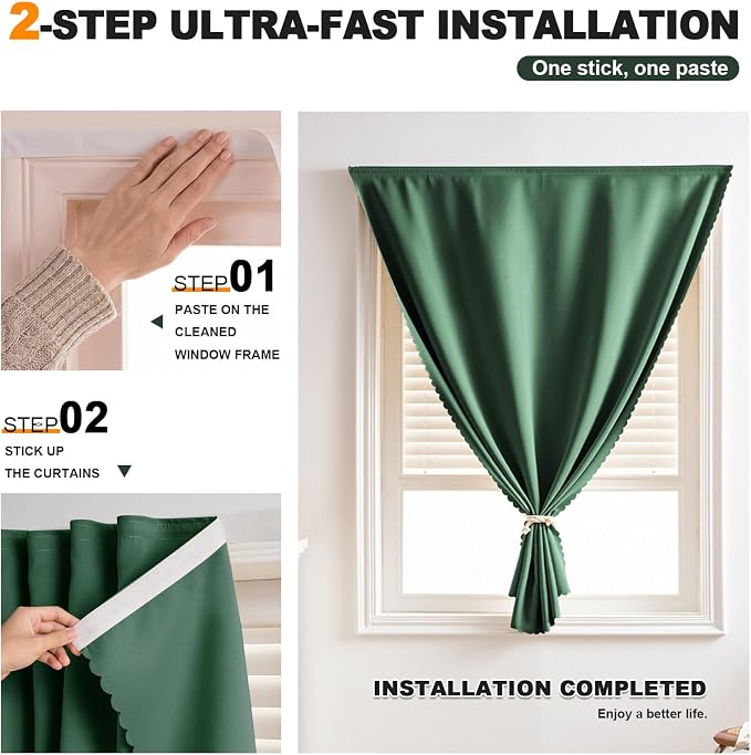 Adhesive Blackout Curtains - Image 2
