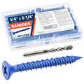 1/4" x 2-1/4" Concrete Screw Anchor, Cement or Stucco by Unknown