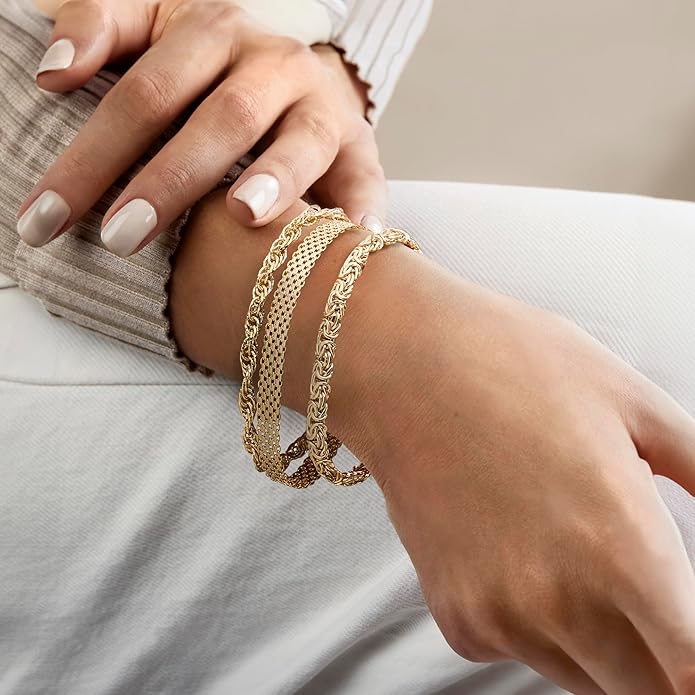 Ross-Simons Jewelry Set: 3 Link Bracelets