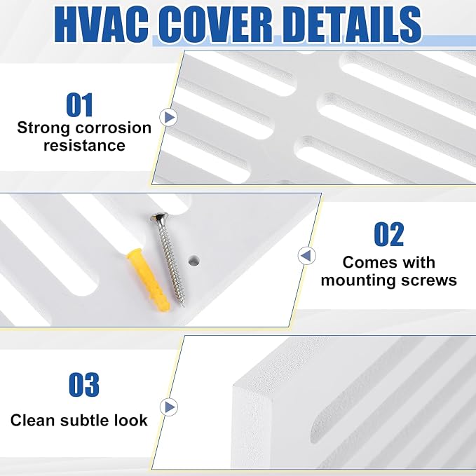 Leinuosen 1 Pcs 26 x 8 Inch Return Air Vent Cover Fit - Image 3