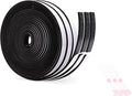 1/2 Inch Wide x 1/8 Inch Thick Single Sided Foam Tape, High Density Window Seal by Unknown