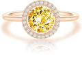 PAVOI 14K Gold Plated Crystal Birthstone Rings | Rings For Women