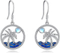 Beach Starfish Earrings for Women Sterling Silver Starfish Jewelry Gifts