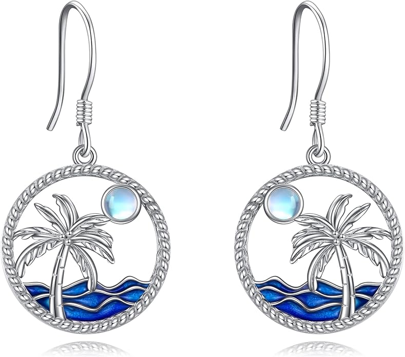 Beach Starfish Earrings for Women Sterling Silver Starfish Jewelry Gifts