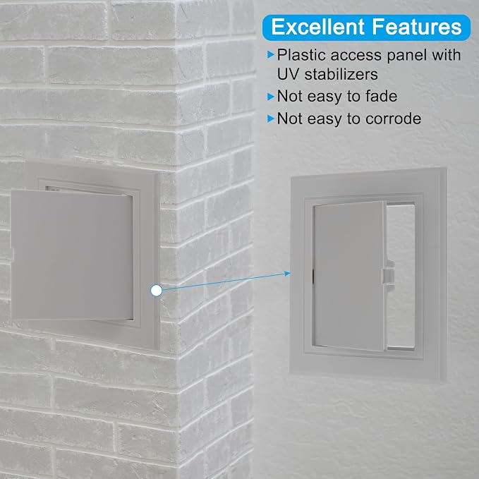 PATIKIL 5x5 inch Removable Hinged Access Panel - Image 3