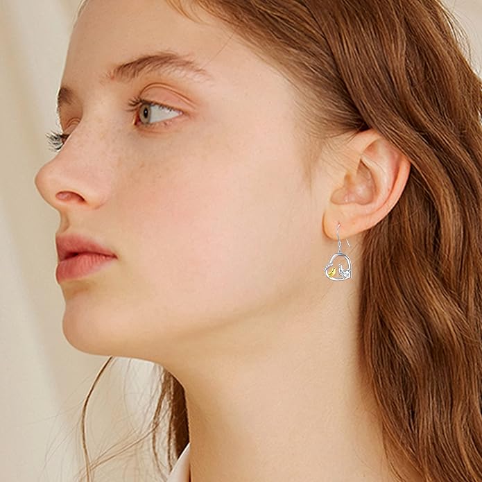 925 Sterling Silver Earrings for Women Dangle Drop Earrings Jewelry Gifts
