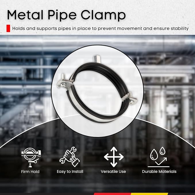 1pcs, Duct Clamp 4 inch Bracket - Image 2