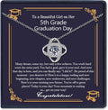 EPIRORA Sterling Silver Cubic Zirconia Love Knot Pendant Necklace for Women, Graduation Birthday Christmas Jewelry Gifts for Friends/Wife/Sister/Daughter/Mom