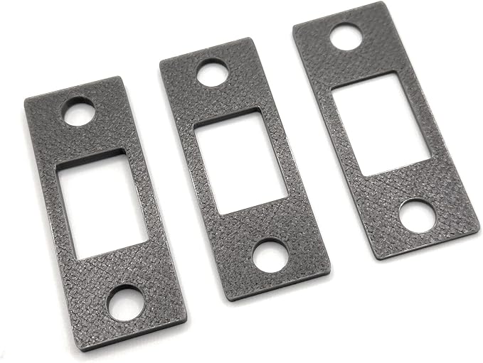 Door Strike Shims Spacer for Interior and Exterior Door Latch Plate Alignment by Handmade