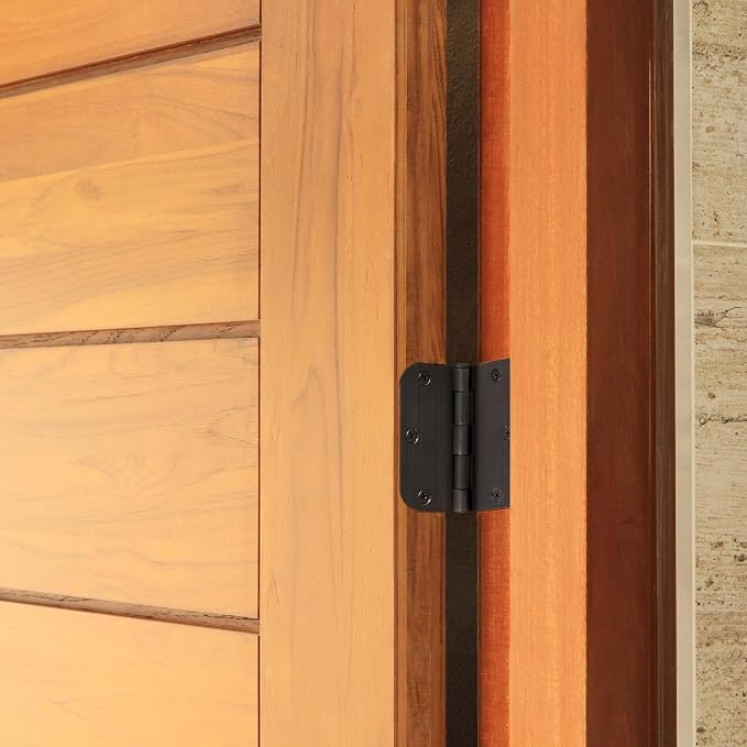 Design House Interior Door Hinge, Oil Rubbed Bronze | 5/8" Radius, Traditional - Image 10