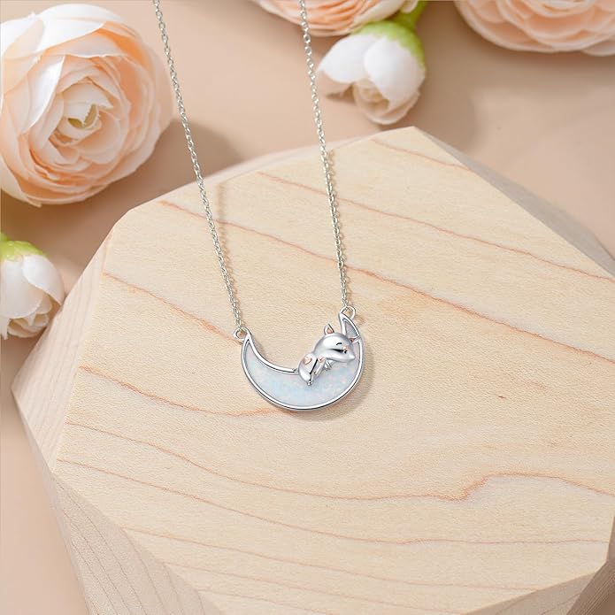Animal Necklace for Women Necklace 925 Sterling Silver Cute Animal Pendant Necklaces Jewelry Gifts