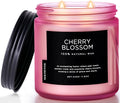 M&SENSE Cherry Blossom Home Scented Candles, 11.6oz Organic Soy Wax | 70-Hour by MSENSE
