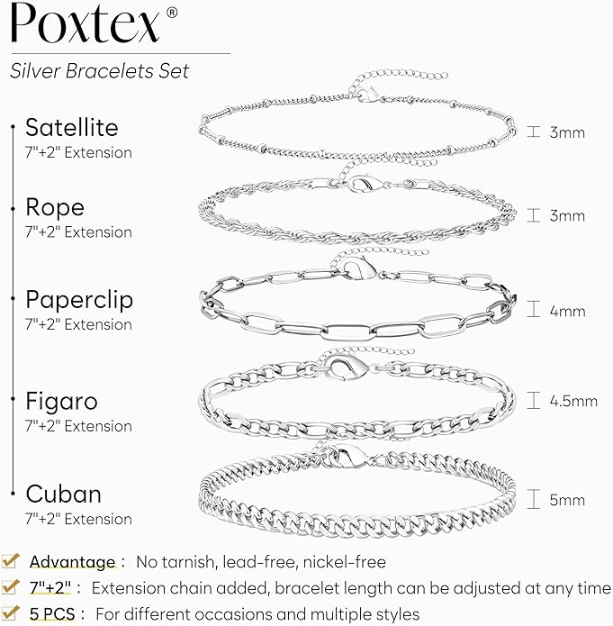 Gold Bracelets Set for Women Stack, Dainty Thick Bracelets Stack for Women Trendy, Simple Thin Gold Plated Cuff Stackable Bracelets With Beaded Cuban Paperclip Snake Rope Bangle Hand Chain Jewelry Gifts for Women Non Tainish