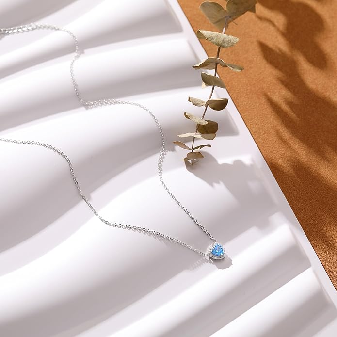LOVECOM Valentines Gifts S925 Sterling Silver Heart Necklace for Women Dainty 14k Gold Plated CZ Infinity Double Cross Star Pendant Choker Necklaces Trendy Bead Chain Jewelry Gifts for Mom Daughter