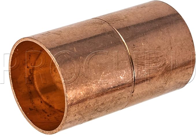 1-Pack 1-1/4 Inch Copper Coupling - Image 3
