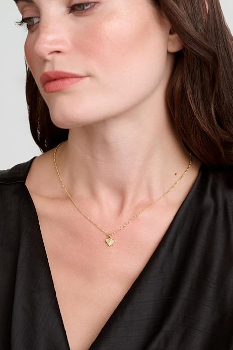 Ted Baker London Alicia Abstract Heart Pendant Necklace for Women(Gold)