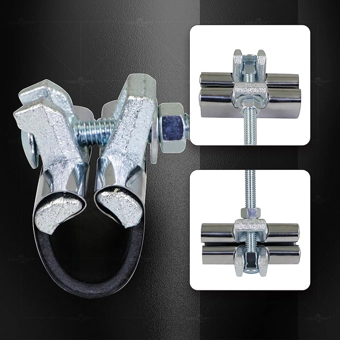 Highcraft Pipe Repair Clamp 2'', IPS Single Bolt, 3” Long, Stainless Steel - Image 4