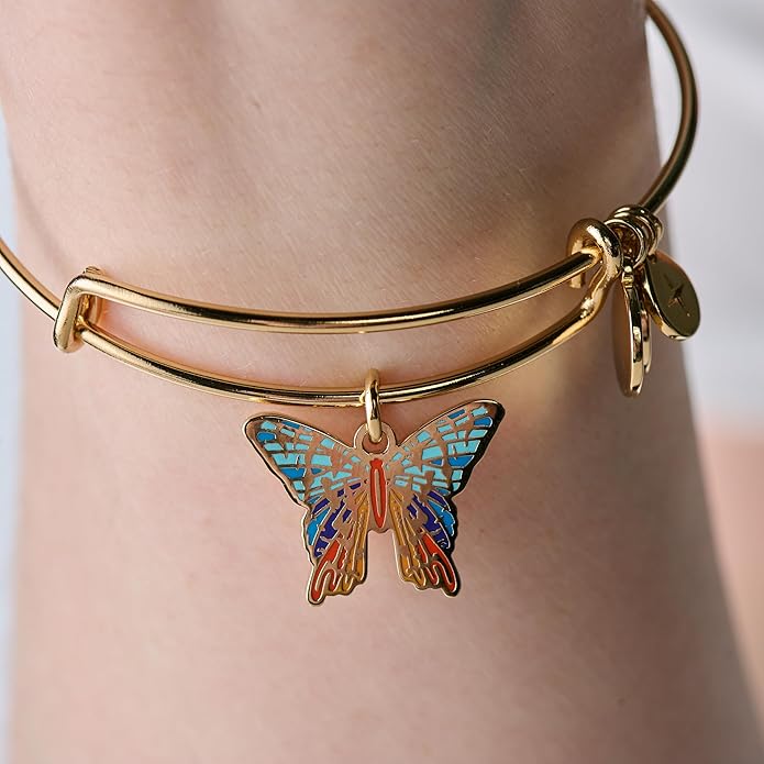 Alex and Ani Butterfly Bracelets