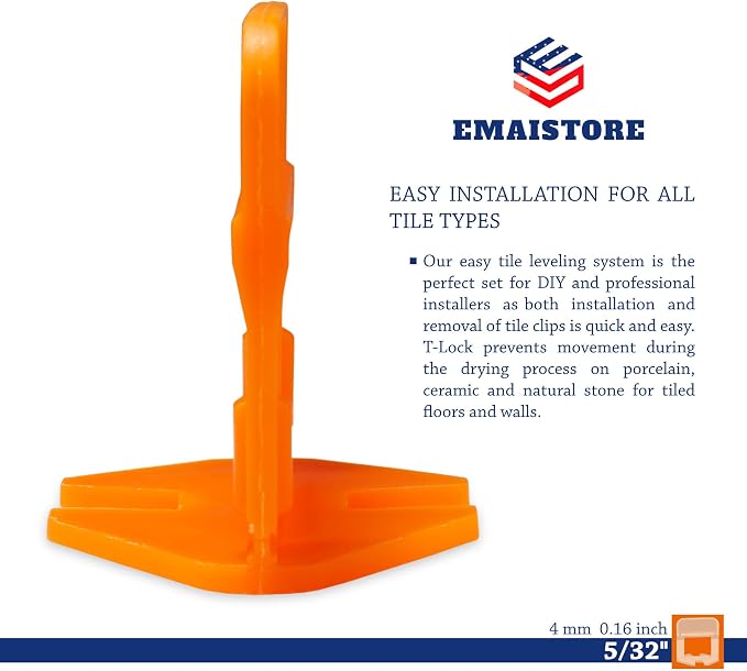 Tile Leveling System – 600 Tile Spacers – Compatible - Image 2