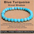 AD Beads Handmade Gemstone Stretch Elastic Bracelet Crystal Healing Reiki Nature's Beauty and Spiritual Essence Unisex