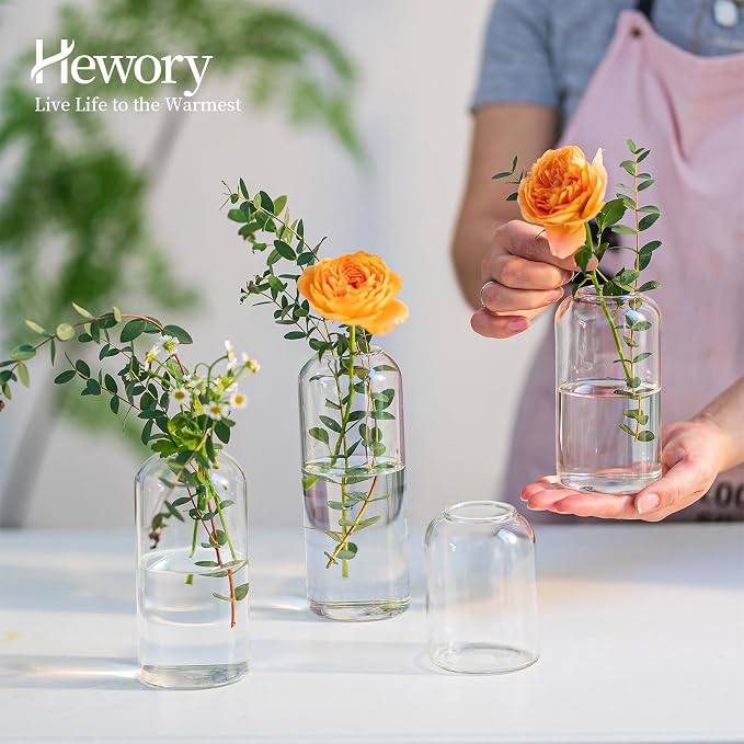 Glass Bud Vases for Flowers - Image 5