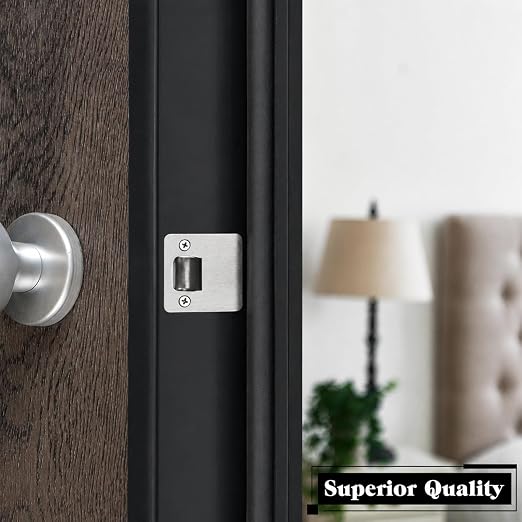 Extended Door Strike Plate, 2-1/2" x 2-1/4" Extended Lip Strike Plate | Matte - Image 5