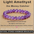 AD Beads Handmade Gemstone Stretch Elastic Bracelet Crystal Healing Reiki Nature's Beauty and Spiritual Essence Unisex