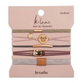 K'lani Hair Tie Bracelets for Women - Elastic Hair Bands That Double as Stylish Jewelry - Breathe - Large