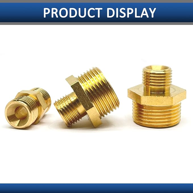 1 Pcs M16 x 1.5mm Male to G3/4in Male Adapter, Welding Hose Coupler Adapte - Image 4